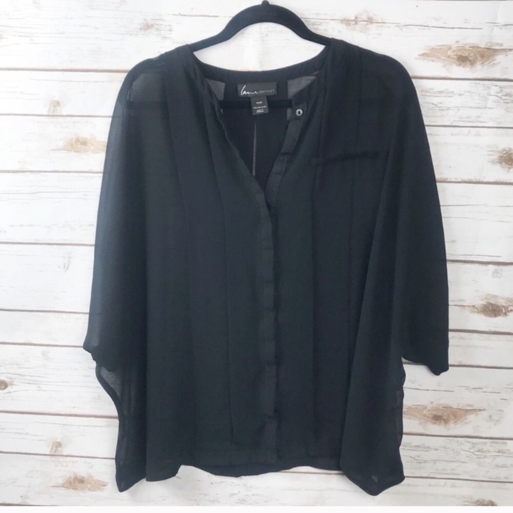 Lane Bryant Sheer Blouse